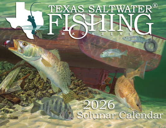 2026 Desk Solunar Calendar